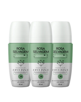 Desodorante Clareador Erva Doce - 3 unids.