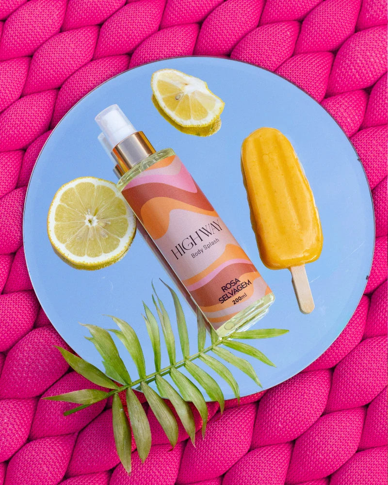 Kit Body Splash Completo Rosa Selvagem