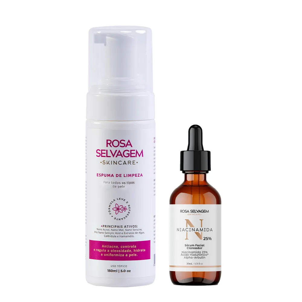 Espuma de Limpeza + Niacinamida 25%