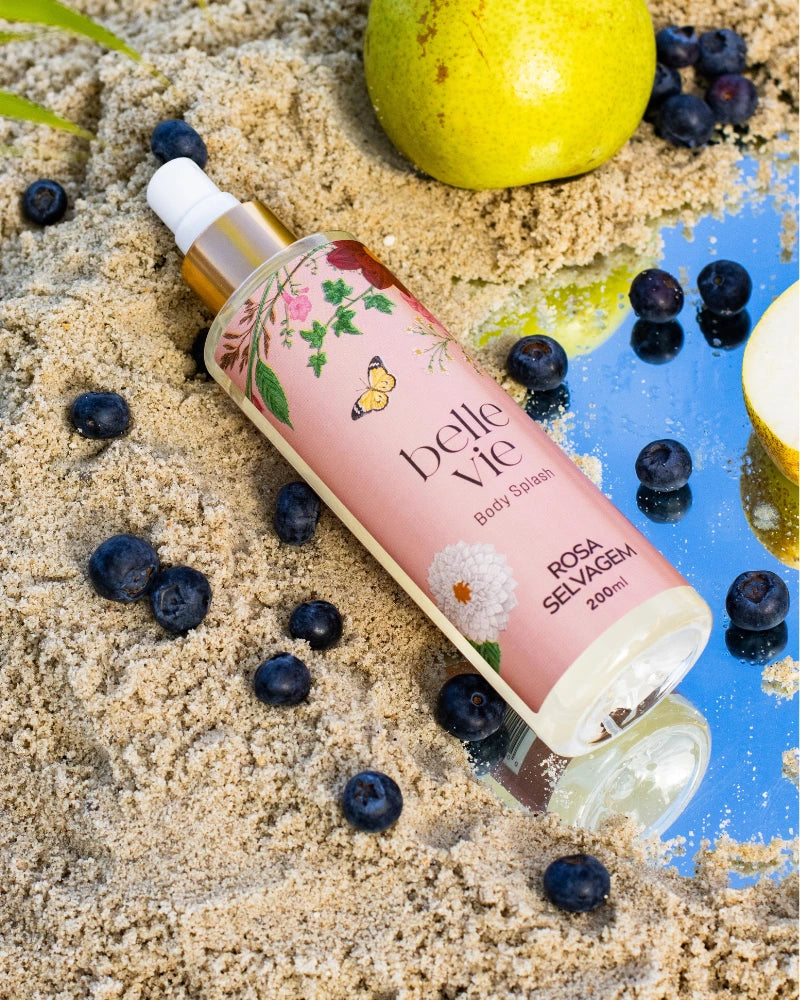 Kit Body Splash Completo Rosa Selvagem