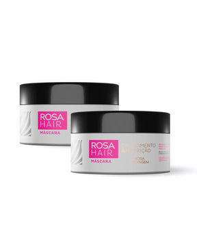 Rosa Hair - Máscara de Crescimento 2 unids.