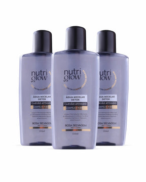 Nutri Glow Água Micelar Carvão Ativado