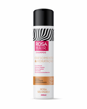 Rosa Hair - Shampoo de Crescimento 3 unids.