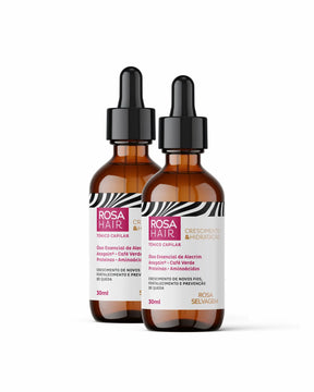 Rosa Hair - Tônico Capilar 2 unids.