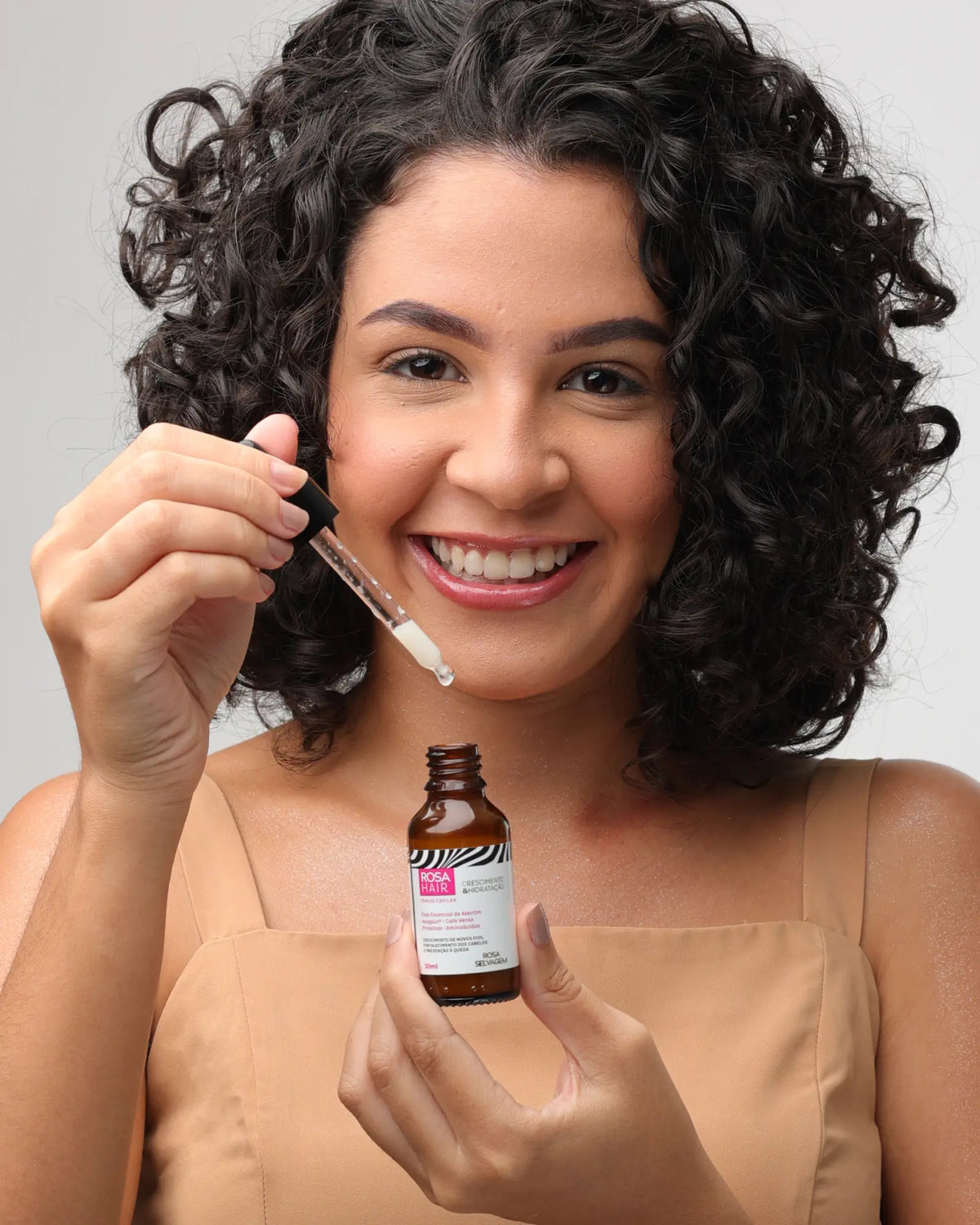 Rosa Hair - Tônico Capilar 3 unids.