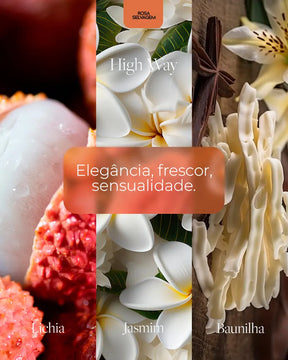 Kit 5 Body Splashes Rosa Selvagem